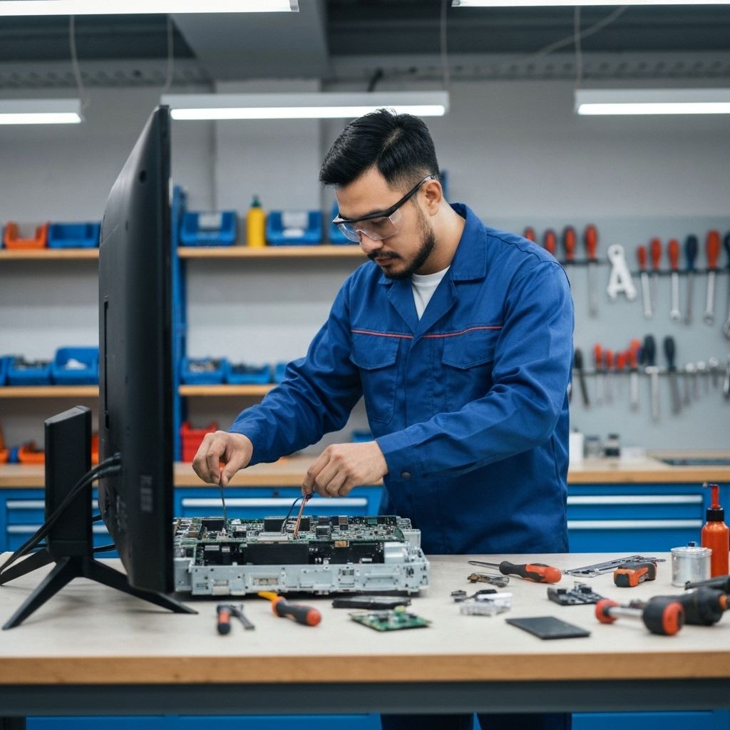 Samsung TV repair, Sony TV service center, LG TV repair near me - Professional technician